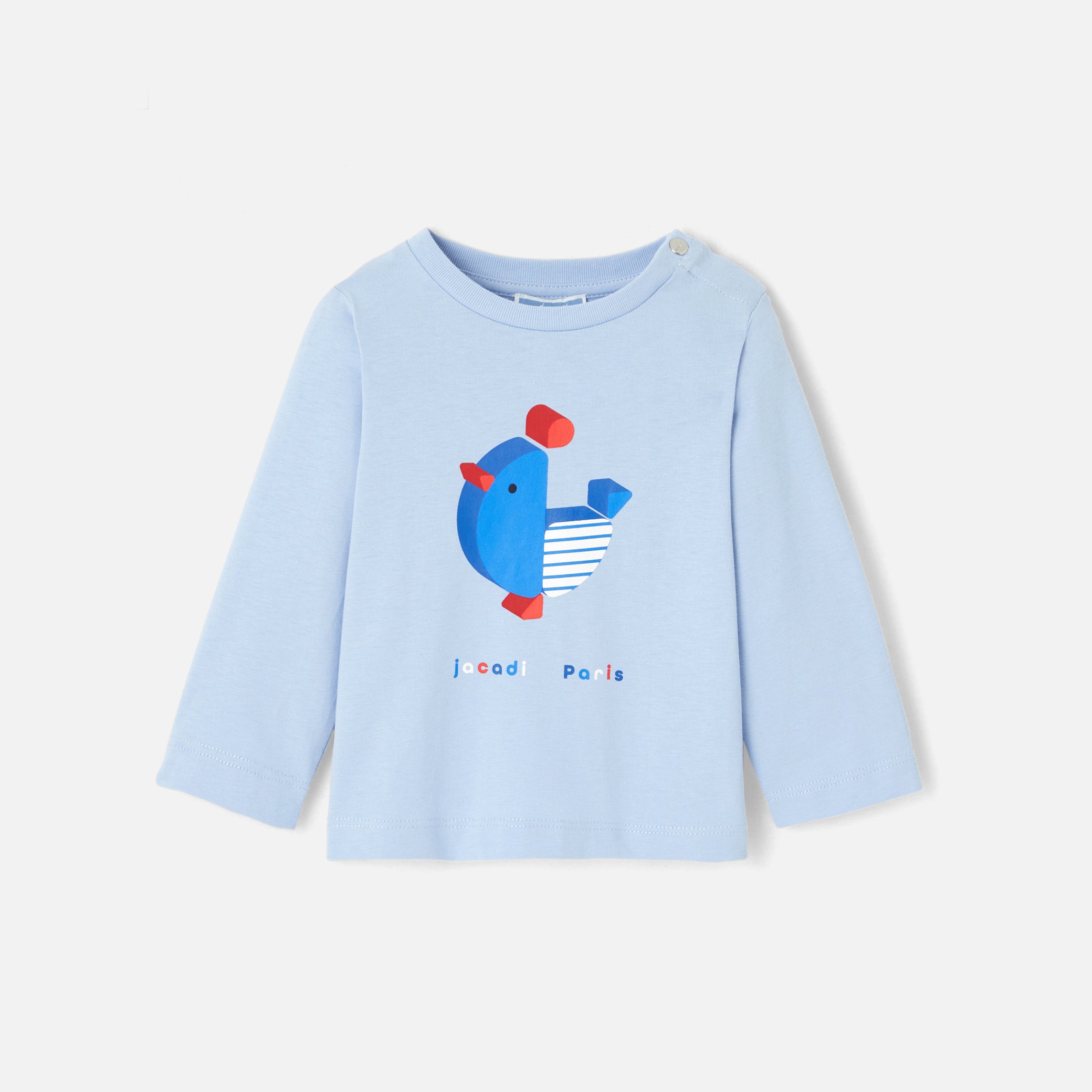 LEONARDO - プリント入り長袖Tシャツ | | Jacadi Paris＜ジャカディ