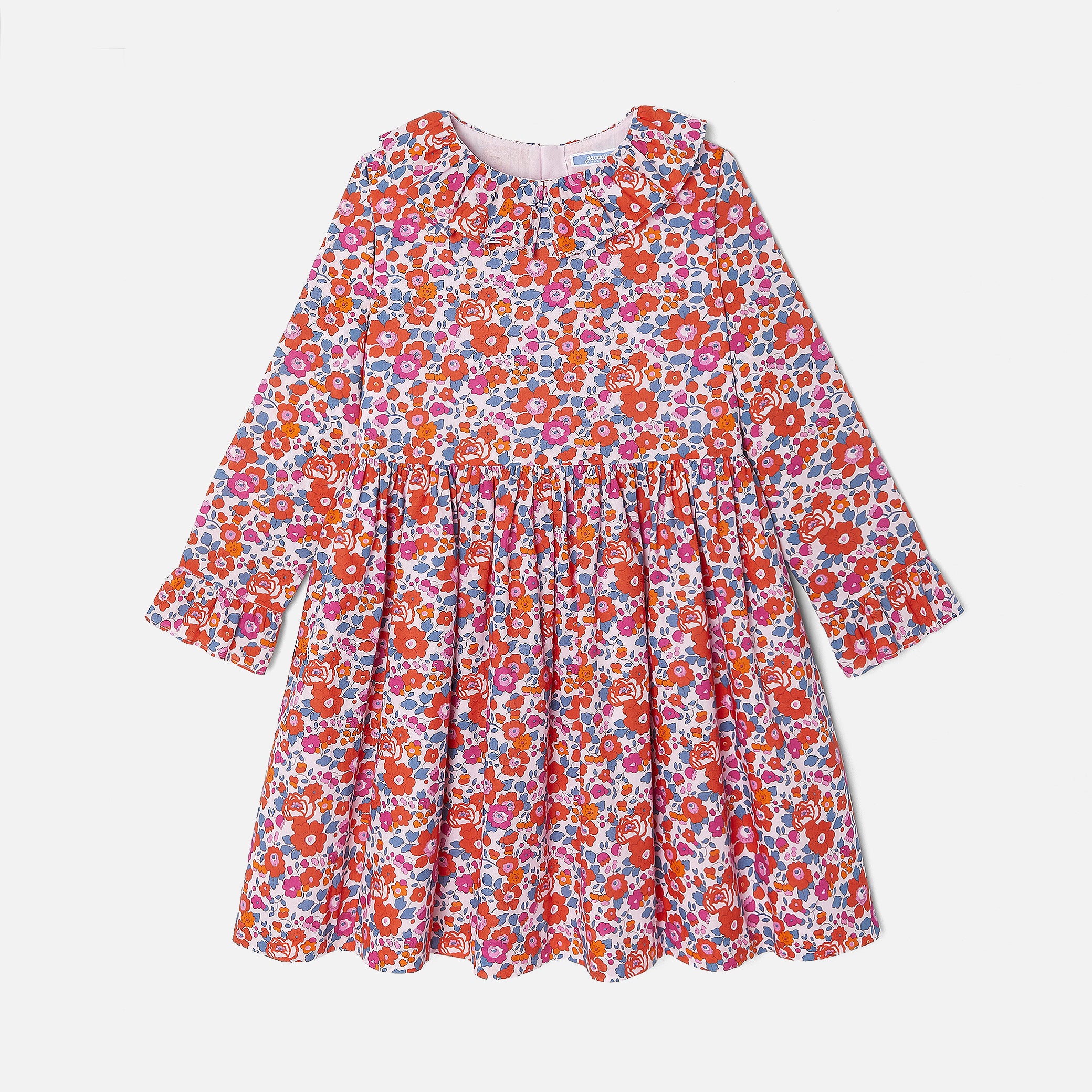 jacadi ワンピース リバティ 8A 128cmキッズ服女の子用(90cm~) - dgw