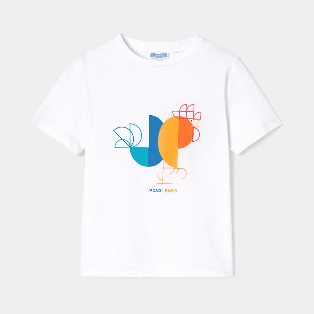 プリント付き半袖Tシャツ | | Jacadi Paris＜ジャカディ＞日本公式